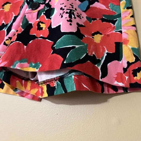 Zara Red and Green Patterned Skirt - Picture 5 of 16